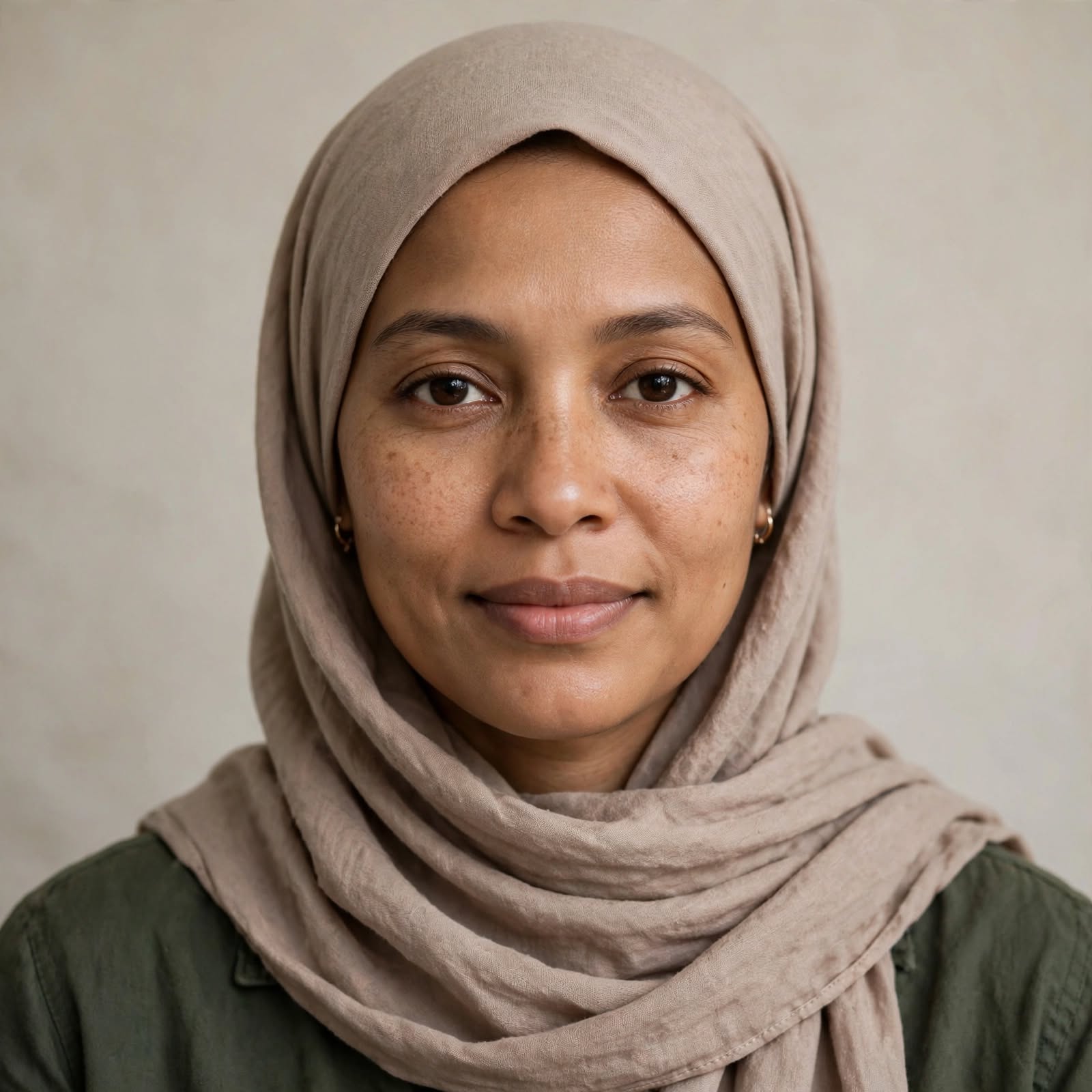 A Portrait of MUSLIM woman